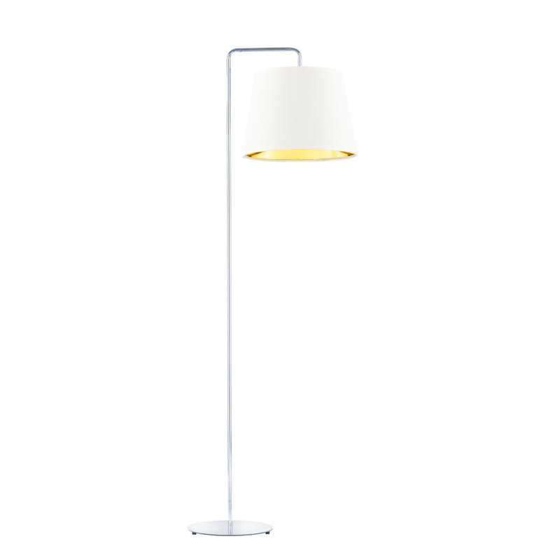 Ronja 156cm Task Floor Lamp, White, Grey