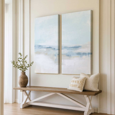 «Cloudy Shoreline Hues II», reproduction sur toile
