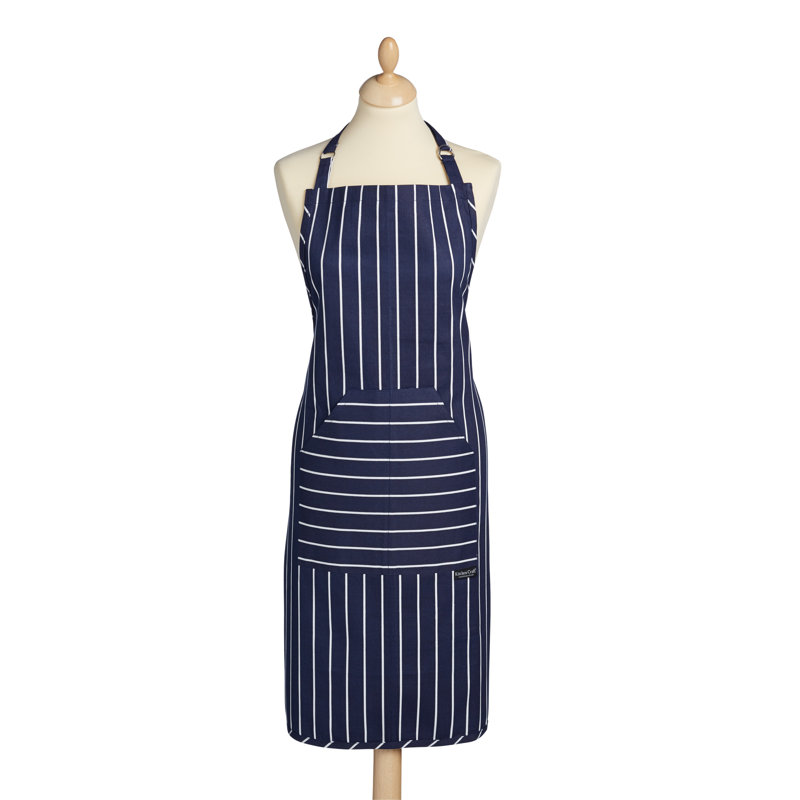 Cotton Butcher's Striped Apron