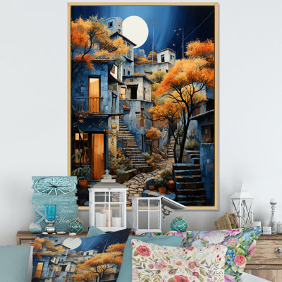 Mexican Art Landscape Oaxacan Odyssey II - Mexican Art Wall Art
