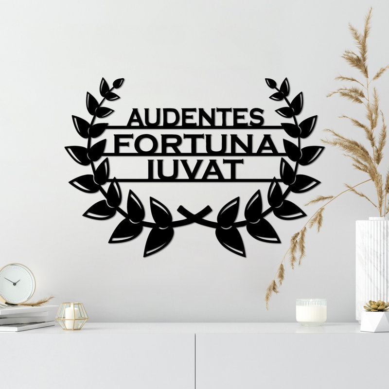 Elegant Decorative Metal Wall Accessory, Black Finish, 22.0 x 15.4 inches | 100% Metal Construction, Thickness: 0.06 inches | Ideal for Modern Home Decor, Stylish Accent for Living Room & Office Spaces