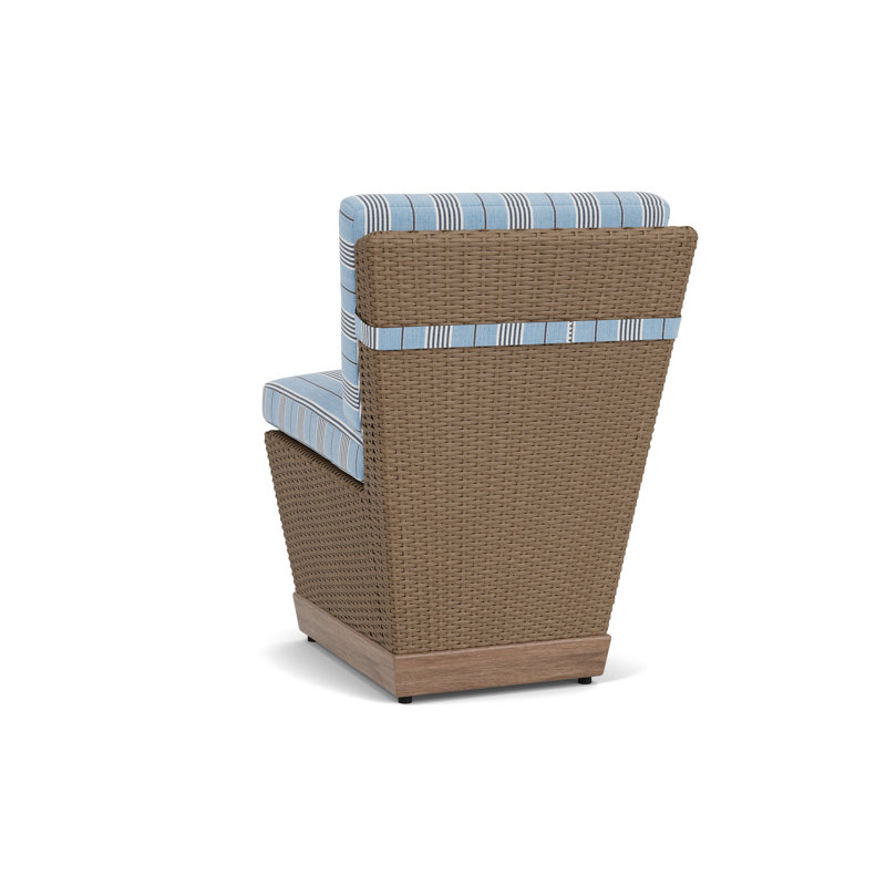 Charisma Outdoor Dining Side Chair, Hansen Sky