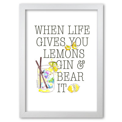 When Gives You Lemons - Print