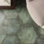 Angela Harris Flatiron 20" Large Hexagon Matte Porcelain Tile-1753627509
