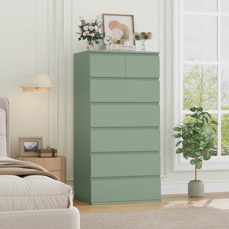 Commode l 7,6 po Baldvina, Vert