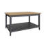 Daris Coffee Table With Storage Shelf.-1741396526