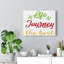 Life Journey the Best 1 Piece Wrapped Canvas Wall Art