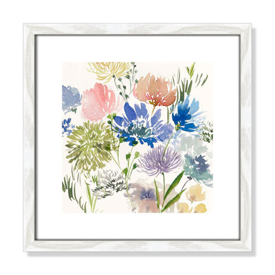 «A Floral Florish I Print» par Aria K