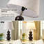 62.4cm Brown Ceramic Table Lamp With USB Ports And Bulb Included