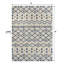 Tapis crème / bleu marine Keiaja Beni Souk-1970664289