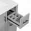 Meuble-lavabo de salle de bain avec lavabo en céramique et 3 tiroirs-774457136