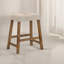 Ensemble de 2 tabourets de comptoir rustiques, tabourets de bar en bois sans dossier de 25 pouces