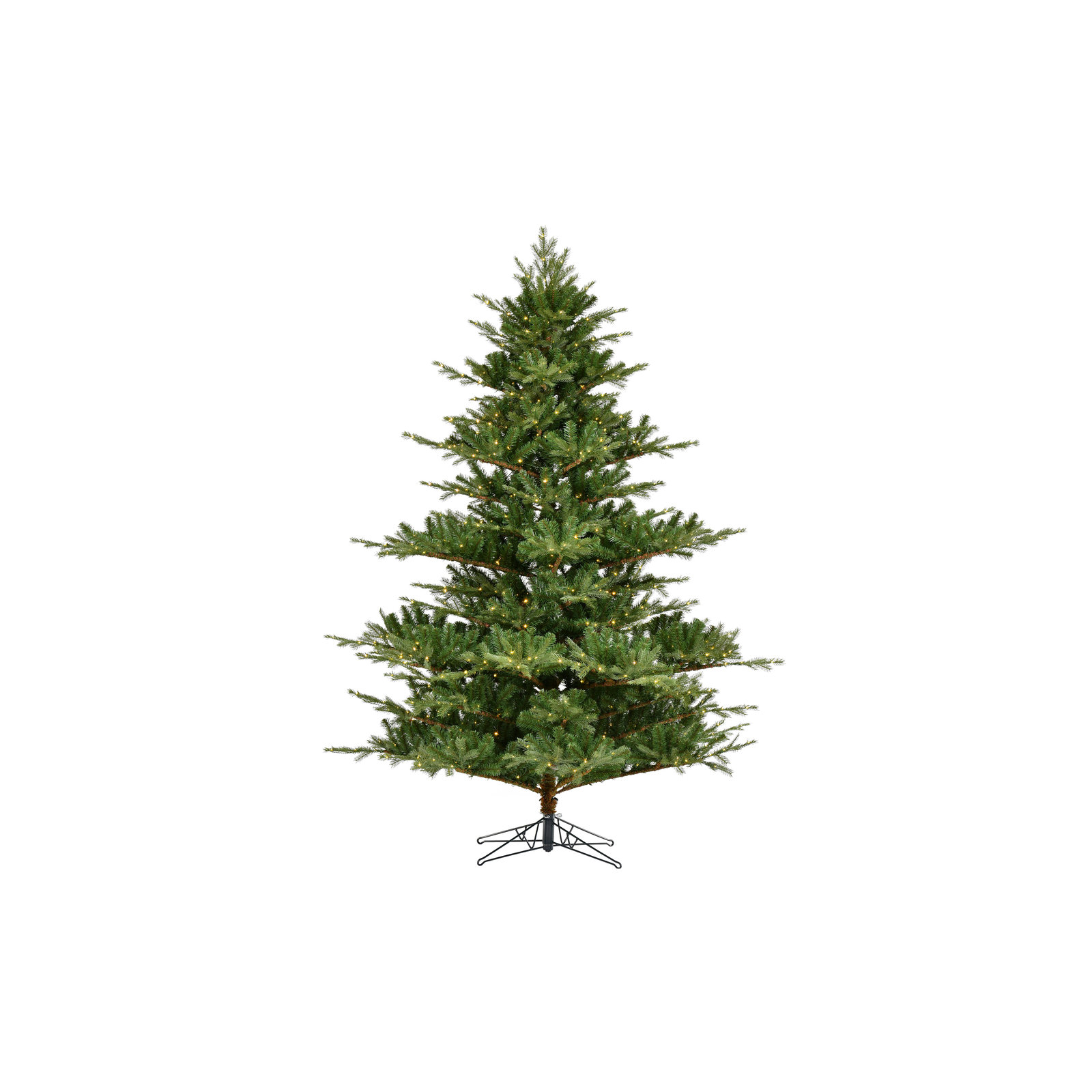 Vickerman Sherman Fir Artificial Christmas Tree, 7.5 ft