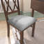 Ensemble de salle à manger 3 pièces à abattants avec 2 chaises rembourrées-1352048061-1352048065