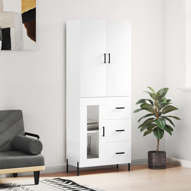 Nannore 69.5cm Sideboard, White