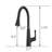 AWZTOO Pull Out and Pull Down Touchless Kitchen Faucet-99323446