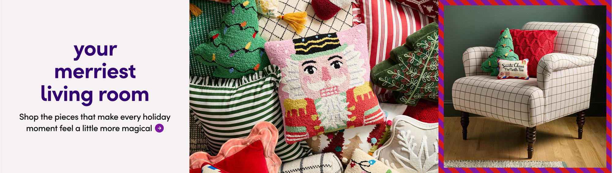 your merriest living room