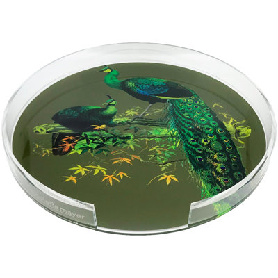 Plateau de table rond Family Pheasants