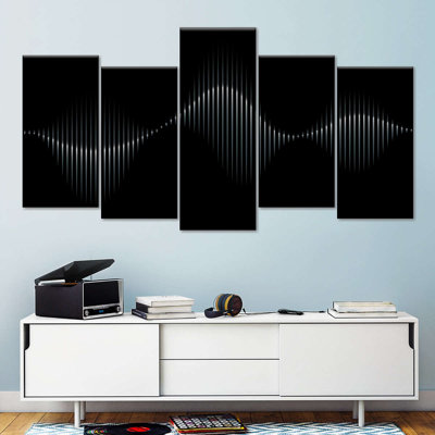 " Sound Wave " 5 - Pieces