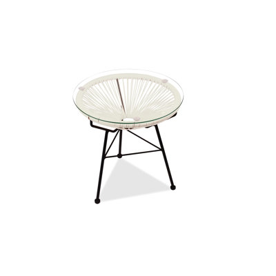 Table d'appoint d'extérieur moderne