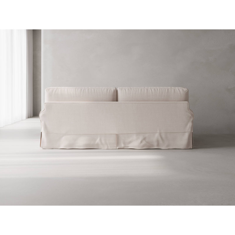 Studio 3 Sofa, 35" H x 84" W x 40" D, 3, Nevis Ivory