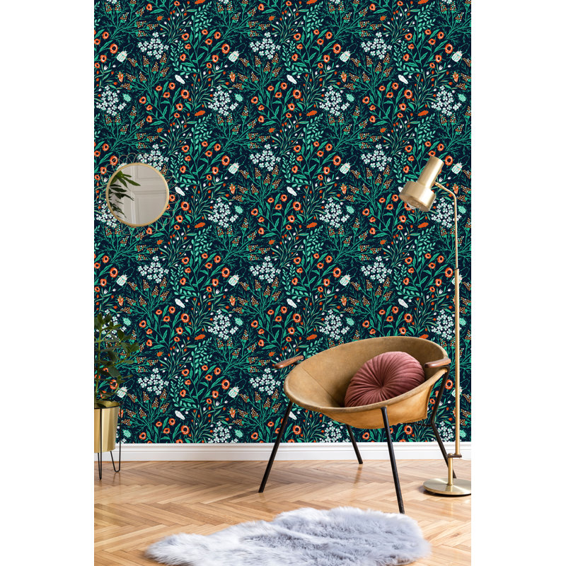 Rouleau de papier peint adhésif Markel, L 4,17 po x l 25 po