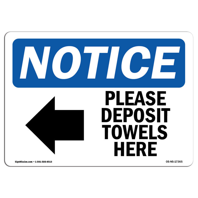 Notice Sign