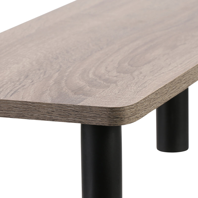 Thirza Wood Monitor Stand, French Oak Grey