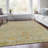 Machine Washable Indoor/Outdoor Xhevrie Khaki Rug-1571882536