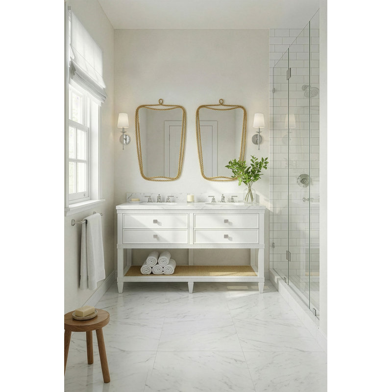 Sienna Double Vanity, Vanilla