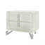 Table de chevet beige Nora