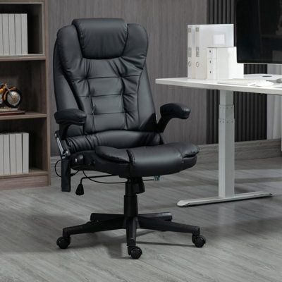 HOMCOM High-Back Vibration Massage Chair