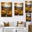 «Countryside Harvest Gold Autumn III», reproduction sur toile-91380839-91380841