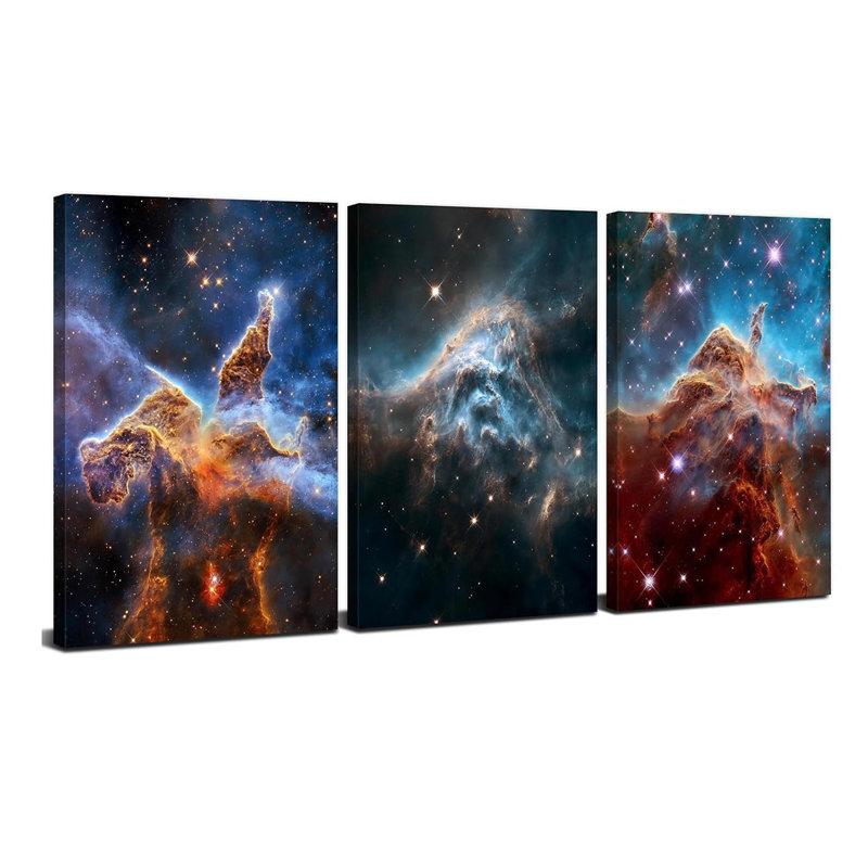 3 Piece Wrapped Canvas Print