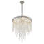 Lustre argenté antique 6 lumières Meily-1006937539