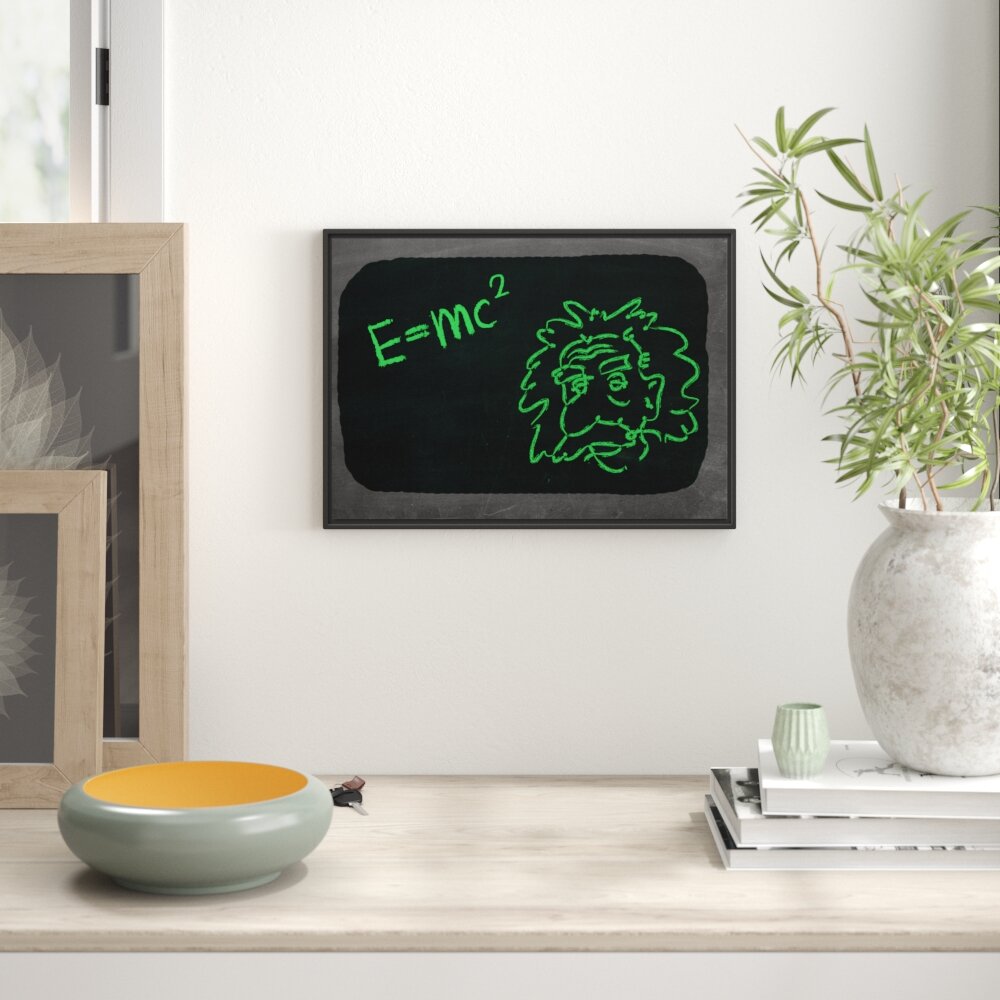 Gerahmtes Wandbild Albert Einstein