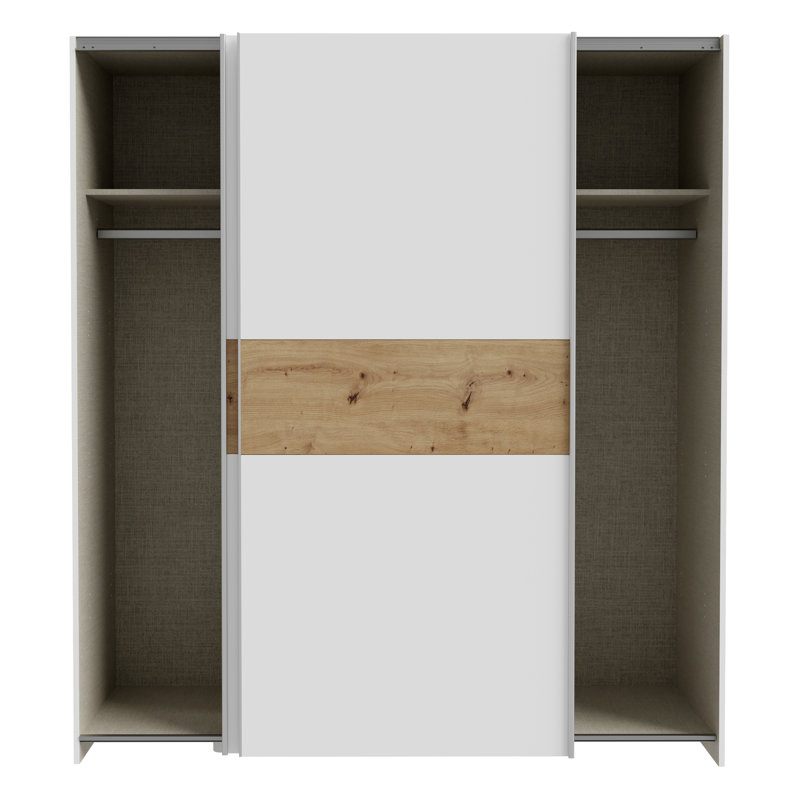 2 Door Manufactured Wood Wardrobe