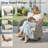 Patio Furniture Set, 5 Pieces Outdoor Conversation Set, All Weather Wicker Patio Furniture