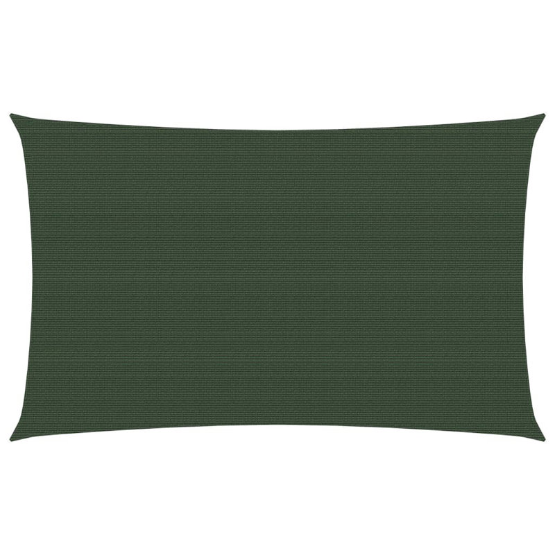 Dakota Fields 600cm W x 400cm D Plastic Cover Retractable Freestanding Awning, Dark Green