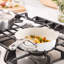 Bloomhouse 8 Inch Triply Stainless Steel Fry Pan w/ Non-Stick Non-Toxic Pro Ceramic Interior Frying Pan