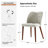Kanalu Modern Upholstered Dining Chair with Solid Wood Legs-93594119
