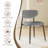 Westhampton Upholstered Dining Chair with Metal Frame-1995883535