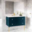 Alma 30.25" Wall Mounted Single Bathroom Vanity with Top-1630531638