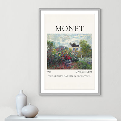Rocchetto "Artists Garden in Argenteuil" Print