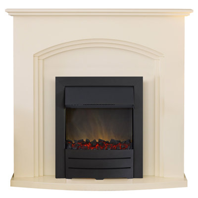 Truro Adam 103.5 cm W Electric Fireplace with 6824.28 BTU