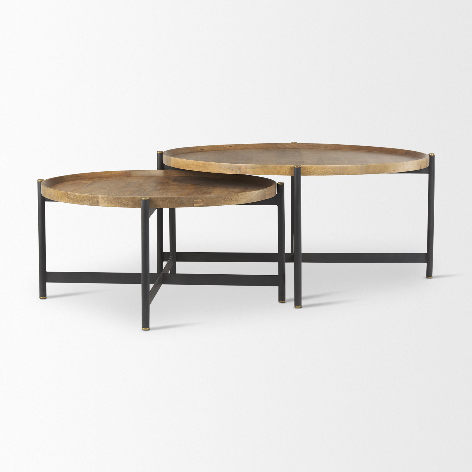 Molise Solid Wood Single Coffee Table, 16.5" H x 34.25" L x 34.25" W