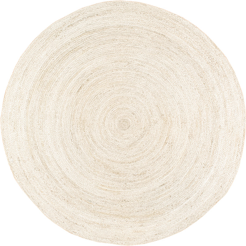 Tapis Cruise Natural en jute, Rond 5 pi