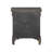 Solid Pine Nightstand With 2 Drawers