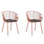 Bonneau 46cm H Ladder Back Armchair-921728849