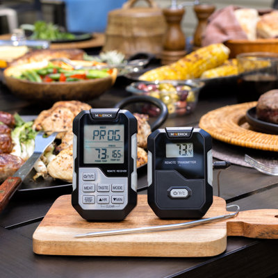 Maverick Long Range Wireless Remote Cooking Thermometer, Single Probe